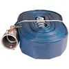 Manguera plana azul