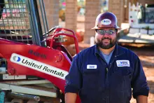 Empleado de United Rentals