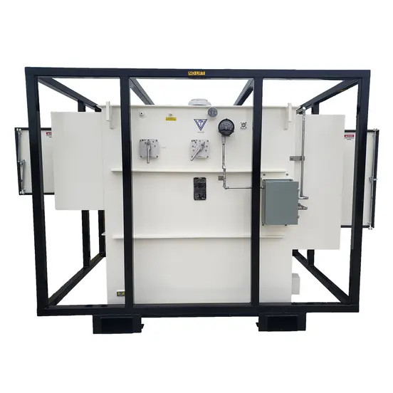 Transformador de 7,000 kVA, 5/15 kV a 480 V Vantran blanco
