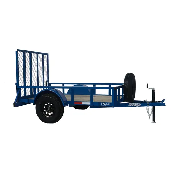 Remolque utilitario Anderson azul
