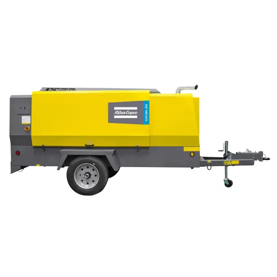 Compresor Atlas Copco amarillo
