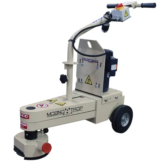 Cepillo para concreto manual, 18 in, eléctrico EDCO beige