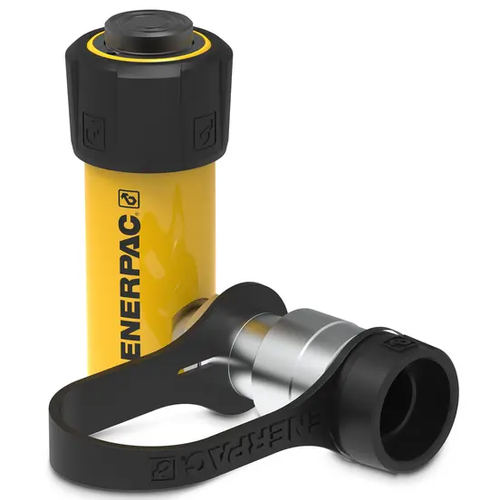 Ariete hidráulico, 1 in, 5 toneladas ENERPAC amarillo