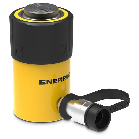 Ariete hidráulico Enerpac amarillo