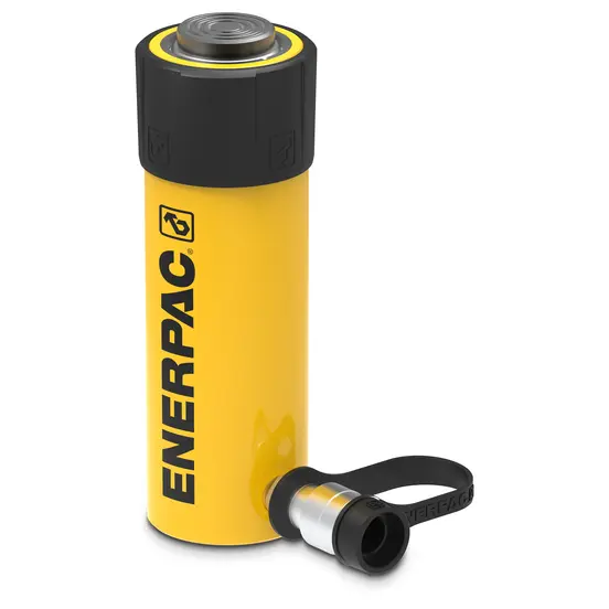 Ariete hidráulico Enerpac amarillo