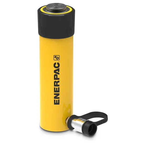 Ariete hidráulico Enerpac amarillo