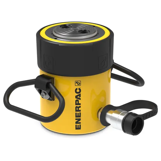 Ariete hidráulico Enerpac amarillo