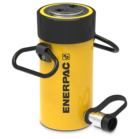 Ariete hidráulico Enerpac amarillo