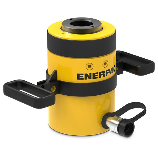 Ariete hidráulico Enerpac amarillo