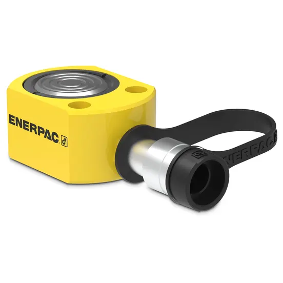 Ariete hidráulico Enerpac amarillo