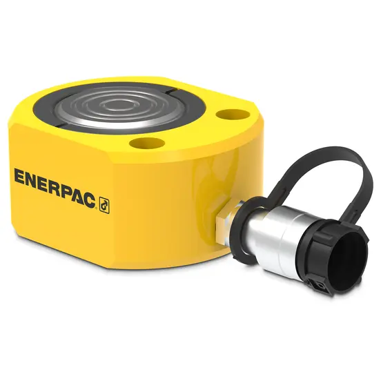 Ariete hidráulico Enerpac amarillo