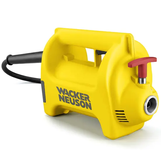 Vibrador para concreto WACKER amarillo, 2 HP, 115 V, eléctrico