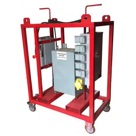 Transformador reductor Worksite rojo