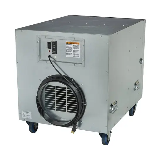 Depurador de aire, 1,900 CFM, 115 V, eléctrico ABATEMENT gris