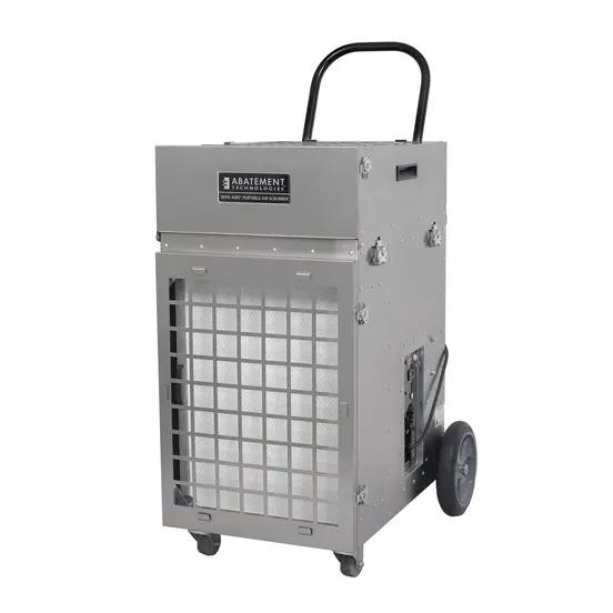 Depurador de aire, 2,400 CFM, 115 V, eléctrico ABATEMENT gris