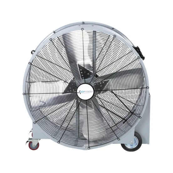 Ventilador de tambor portátil, 42 in AIRMASTER gris