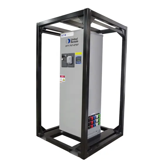 Interruptor de transmisión automático de doble alimentación de 1,200 A EATON gris y negro