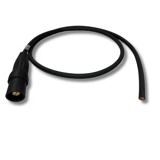 Cola de cable macho, núm. 2 100 A GENERGY negro