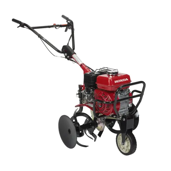 Arado manual de 5 caballos de fuerza Honda rojo