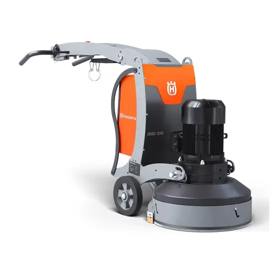 Esmeril para concreto manual eléctrico Husqvarna naranja