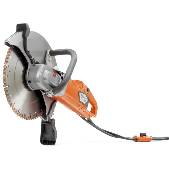 Sierra de corte para concreto eléctrica de 14 pulgadas Husqvarna naranja