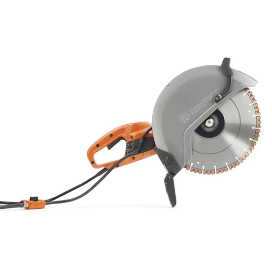 Sierra de corte para concreto eléctrica de 9 pulgadas Husqvarna naranja
