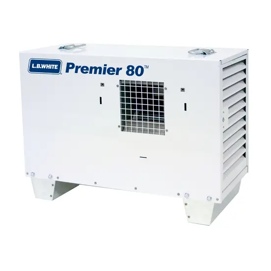 Calentador, 80,000 BTU, a propano LBWHITE blanco