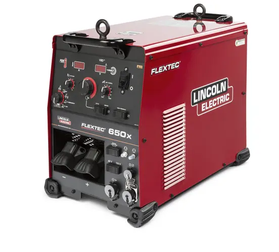 Soldadora de arco, rectificador de CA a CC, 750 A, eléctrica LINCOLN roja y negra