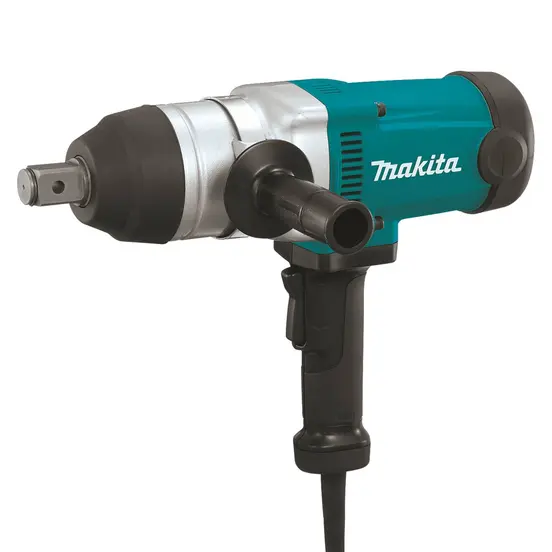 Llave de impacto, 1 in, eléctrica MAKITA verde, plateada y negra