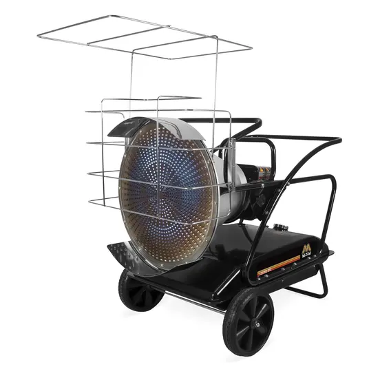 Calentador infrarrojo, 115,000 BTU/h, a diésel MI-T-M negro