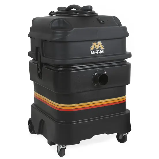 Aspiradora portátil para material húmedo/seco, 20 – 24 gal MI-T-M negra
