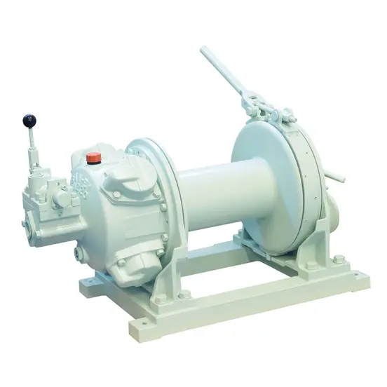 Cabrestante neumático, 2,000 lb MICHPNEU blanco