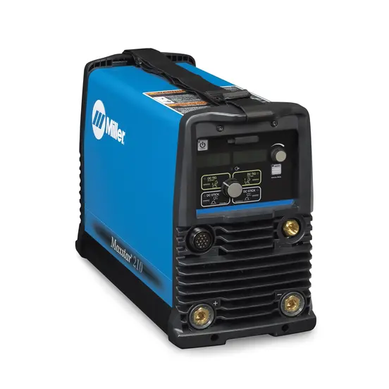Soldadora de arco, 200 A, TIG, inversor, CC portátil, eléctrica MILLERELEC azul y negra