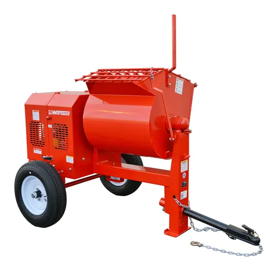 Mezcladora de mortero, 7 ft³, a gasolina MULTIQUIP roja