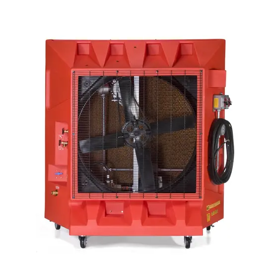 Ventilador de enfriamiento por evaporación, 36 in, a prueba de explosiones PORTACOOL naranja
