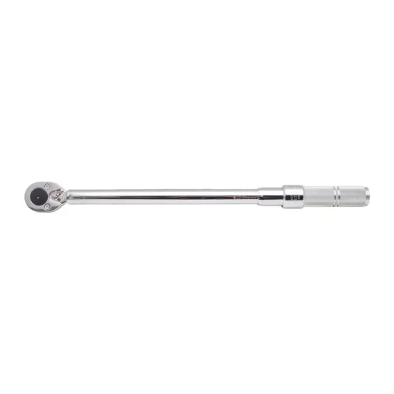 Llave de torsión de 1/2 in, manual STANLEY plateada