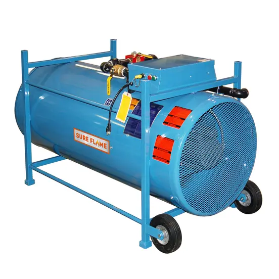 Calentador directo, 1,500,000 BTU, combustible doble a propano/gas natural SUREFLAME azul