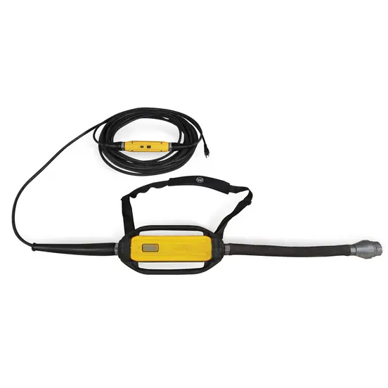 Vibrador para concreto de ciclo alto, eléctrico WACKER amarillo y negro