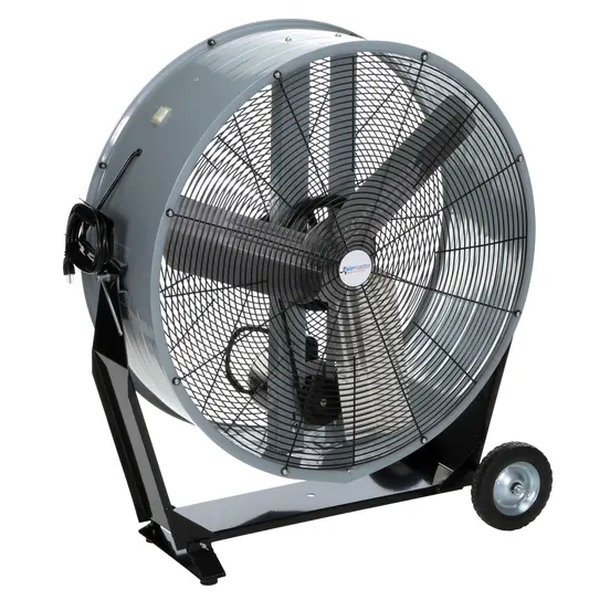 Ventilador de circulación de aire, 36 in AIRMASTER gris y negro