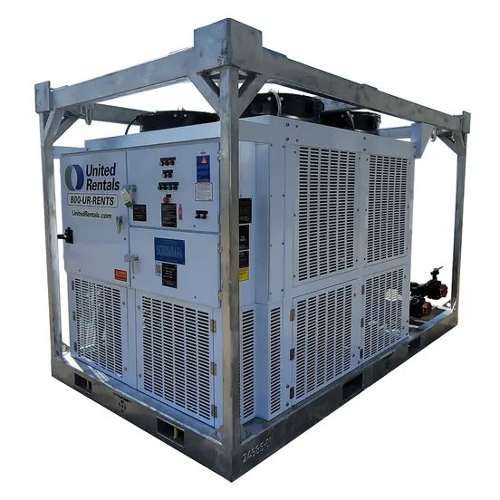 Sistema de enfriador a aire, 60 toneladas, 460 V, eléctrico SMARTCOOL gris