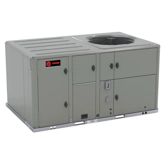 Aire acondicionado comercial ligero de 10 toneladas Trane gris