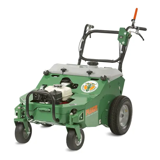 Equipo aireador manual de 24 pulgadas Billy Goat verde