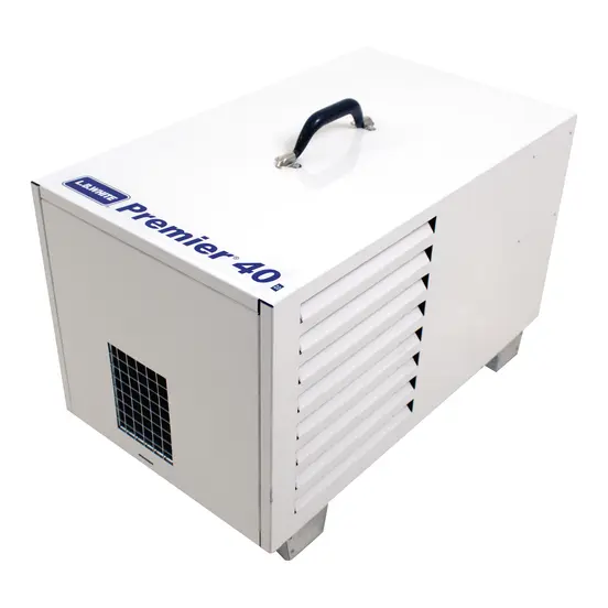 Calentador de espacio de propano LB White blanco