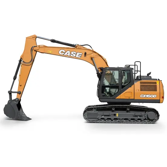 Excavadora de 29,000 – 38,000 lb CASE naranja y gris