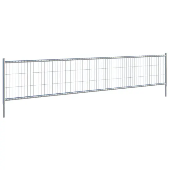 Silver ZND Temporary Fence Height Extension Panel