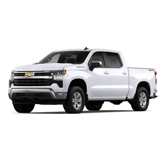 Chevrolet Silverado 1/2-Ton Pickup Truck, Up-Level Trim Crew Cab, 4WD