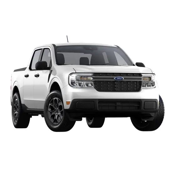 Camioneta tipo pickup Ford Maverick blanca