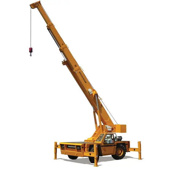 Broderson Carry Deck Crane, 18 Tons, Diesel Powered
